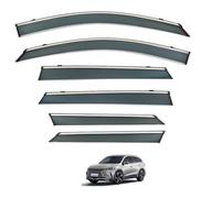 Déflecteurs Pare-Pluie Voiture pour BYD Hiace 05 DM-i MK1-SA2 2025, Protection Vent et Insectes Protection Contre Anti-Pluie fenêtre Pluie,6 PCS