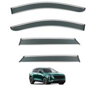 Déflecteurs Pare-Pluie Voiture pour Cadillac XT5 MK2 2025, Protection Vent et Insectes Protection Contre Anti-Pluie fenêtre Pluie,4 PCS