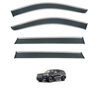 Déflecteurs Pare-Pluie Voiture pour Lincoln Aviator MK2-U611 2020-2025, Protection Vent et Insectes Protection Contre Anti-Pluie fenêtre Pluie,4 PCS