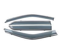 Déflecteurs Pare-vent Voiture Fenêtre Latérale Porte Ventvisor Pour Ford Pour Explorer 5 2013-2018 Déflecteurs De Garde D'air Contre La Neige Soleil Pluie Déflecteurs D'air Et Pluie Protection Solaire