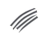 Déflecteurs Pluie pour Voiture Accessoires de Pare-Soleil pour vitres latérales Voiture, déflecteurs, Protections Sourcils Pluie, Autocollants pour(Transparent)