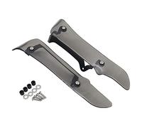 Déflecteurs Vent Jambe Protection De Moto pour BMW pour K1600GT pour K 1600 GT 2017-extensions Carénage Garde-Pied Garde-Boue Kit Carénage(Light Brown)