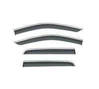 Déflecteurs Voiture,Deflecteur Air Fenêtre,pour Ford Ranger T6 T7 T8 MK1 P375 2011-2022,Protection Soleil Pluie Auto Déflecteur d'air,Accessoires Auto