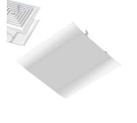 Déflection du vent de climatisation - Défense du canal d'air carré | Couverture en treillis réglable Diffuseur d'adaptation au climat pour centrale sur le toit intérieur de la maison de garage de la