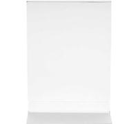 deflect-o Présentoir de bureau en T 018981 A5 Portrait Transparent Lot de 12