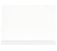Deflecto 47905 Classic Image® Présentoir de table Utilisation pour format de papier: DIN A5 horizontal transparent 12 pièces/Pack