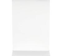 Deflecto 48001 Classic Image® Présentoir de table Utilisation pour format de papier: DIN A3 vertical transparent 6 pièces/paquet 6 pc(s)