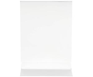 Deflecto 48001 Classic Image® Présentoir de table Utilisation pour format de papier: DIN A3 vertical transparent 6 pièces/Pack.