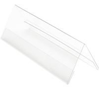 Deflecto 48601 Porte-nom chevalet Classic Image® (L x l x H) 110 x 300 x 95 mm 12 pc(s)