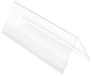 Deflecto 48601 Porte-nom chevalet Classic Image® (L x l x H) 110 x 300 x 95 mm 12 pc(s)