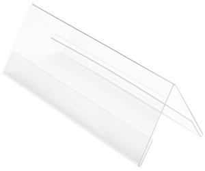 Deflecto 48701 Porte-nom chevalet Classic Image® (L x l x H) 80 x 210 x 70 mm 12 pc(s)