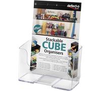 Deflecto 74901 Porte-brochures transparent DIN A5 vertical Nombre de compartiments 1 1 pc(s) (l x H x P) 170 x 197 x 100 mm