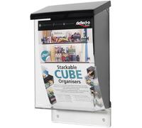 Deflecto 790711 Porte-brochures Nombre de compartiments 3 1 pc(s) (l x H x P) 175 x 285 x 74 mm