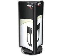 Deflecto 949445 - Présentoir rotatif 3 côtés 1/3 A4 vertical en méthacrylate G