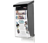 Deflecto 790701 Porte-brochures 1 pc(s) (l x H x P) 125 x 285 x 75 mm