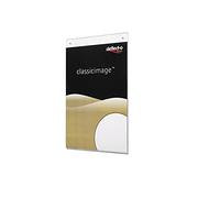 Deflecto Lot de 12 Supports Muraux pour Panneaux A4 Portrait - Cadre d'Affichage Professionnel Transparent - Porte-Panneau Mural pour Signalétique, Menus - Installation Facile avec ou sans Perçage