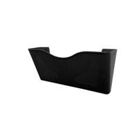 Deflecto Lot de 6 Porte-Documents Muraux A4 Paysage Graphite - Support Affiche A4 - Présentoir Prospectus A4 - Range-Courrier Mural - Support Poster A4 - Porte-Menues A4