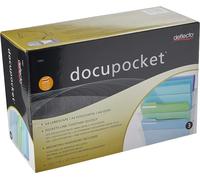 Deflecto Lot de trois porte-documents muraux A4 A4 - incassable 1