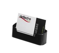 Deflect-o – Porte-cartes de visite 70104 – 1 compartiment – Noir