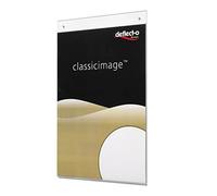 Deflecto Portrait Porte Document A4 Robuste En Plastique Transparent Pré-percé D