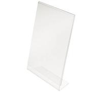 deflecto Présentoir de table DIN A6 vertical incliné