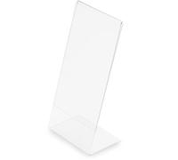 Deflect-o Présentoir mural Porte visuel 1/3 A4 incliné Gris