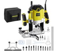 Défonceuse à bois - DEWINNER - 1800W - 10000-26000 tr/min - Set 12 fraises