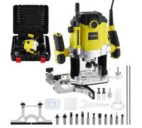 Défonceuse à bois - DEWINNER -1800W - Mandrins 6/8/12 mm - Mallette plastique