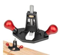 Défonceuse à bois pour le travail du bois - Gadget de rainurage réglable de haute précision - Outil de travail du bois portable pour adultes, professionnels, travailleurs du bois, hommes et femmes