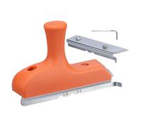 Défonceuse À Placage - Rabot d'Angle pour Bordure,Affleureuse Manuelle De Précision Pour Coupe Droite Courbe Sur Bois PVC Biseautée