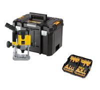 Défonceuse Dewalt 6-8 mm + jeu de 12 fraises DW621KTX