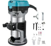 Défonceuse électrique de précision - VEVOR - 710W - Base fixe - Bois - 13000-33000 tr/min