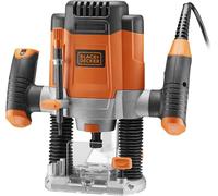 Défonceuse filaire 1200W - BLACK+DECKER - avec 13 accessoires - KW1200EKA-QS