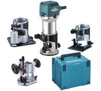 Défonceuse kit multi fonction 710 W - MAKITA - avec 4 bases - MakPac - RT0702CX3J G