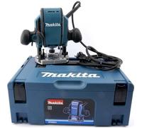 Défonceuse MAKITA RP0900J - 8mm - 900W - Pour usinages décoratifs et encastrement de ferrures simples