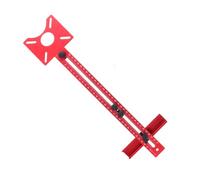 Défonceuse multifonction et compacte réglable - Guide de défonceuse - Pour tondre, fraisage de surface, perçage, bords, cercles et angles pour le travail du bois