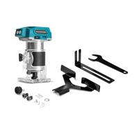 Défonceuse sans fil sans fil avec contrôle à 6 vitesses pour une gravure et une coupe du bois efficaces