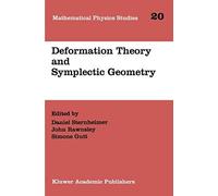 Deformation Theory And Symplectic Geometry