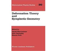 Deformation Theory And Symplectic Geometry