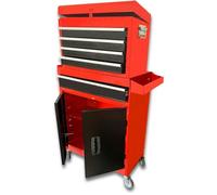 DEF'PRO Servante d'atelier 7 tiroirs en métal avec bac de rangement vide