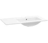 Defra Plan lavabo 91x46 cm rectangulaire de meuble blanc 1729
