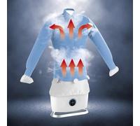 Défroisseur à vapeur - CLEANmaxx - 08658 - 1800 Watt - Repassage facile - Housse gonflable