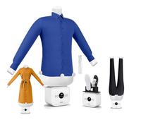 Defroisseur Chemise Automatique 2-En-1,Mannequin Repassage Chemises à Air Chaud,Sèche Et Lisse Chemises/Pantalons En 8 Minutes,Remplace Fer Repasser Et Centrale Vapeur,Doux Pour Tous Tissus B