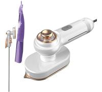 Défroisseur de Voyage | Petit Fer À Vapeur Et À Sec,Appareil De Repassage Manuel Compact | Pour Les Habits, Tissus, Chemises, Maison, Voyage, Dortoir, Et Appartement