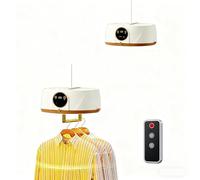 Défroisseur vapeur et sèche-linge automatique mains libres 2 en 1, défroisseur vapeur portable sans fil for un séchage rapide et sans plis, avec télécommande for appartement et voyage