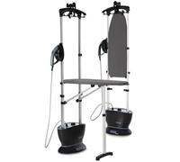 Défroisseur vapeur haute pression 4 bars avec table amovible 2400 watts, débit vapeur continu ou piloté et fer réglable en température, marque française