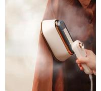 Défroisseur vapeur portable haute puissance 1000 W Panneau en céramique émaillée Température constante Anti-rides Portable Pour tous les tissus Utilisation à la maison et en voyage