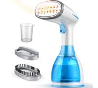 Défroisseur vapeur portable pour vêtements, rideaux et literie 15 secondes avec gant de repassage, défroisseur vapeur portable pour vêtements, rideaux et literie