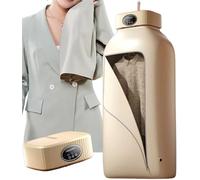Défroisseur vapeur sans fil pour vêtements pour la maison et les voyages Défroisseur vapeur vertical automatique(Khaki)