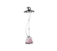 Défroisseur vapeur vertical - HOMCOM - 1,4 L 1950 W débit vapeur 32g/min tige telescopique - plastique - 26x21,5x29cm - rose